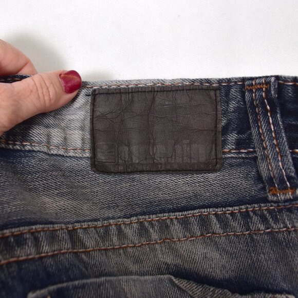 MK Machine Men's Blue Jeans Size 34/32 See Photos - Picture 9 of 9